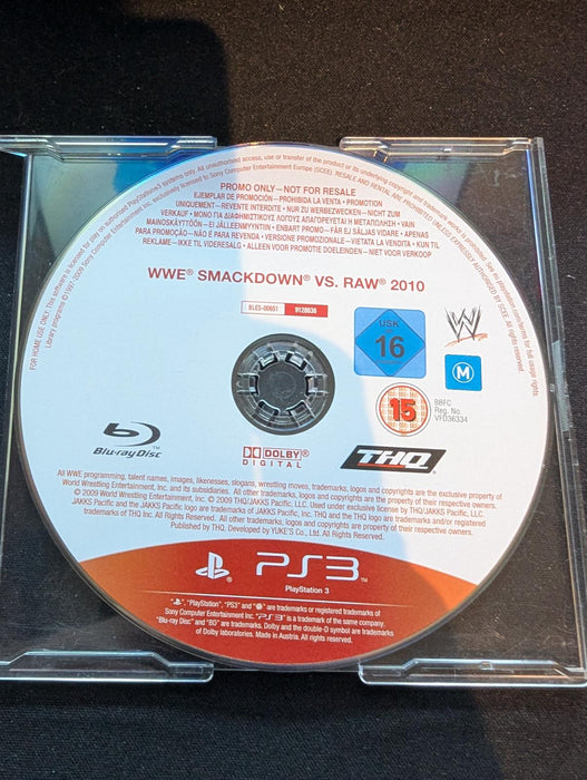 WWE Smackdown Vs Raw 2010 [Not For Resale]