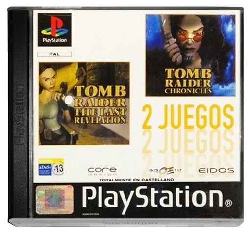 2 Games Tomb Raider Chronicles & The Last Revelation