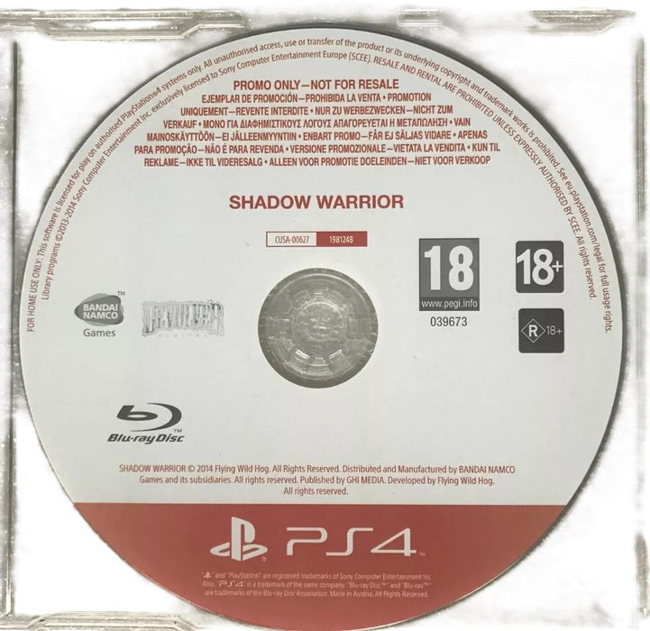 Shadow Warrior [Not For Resale]