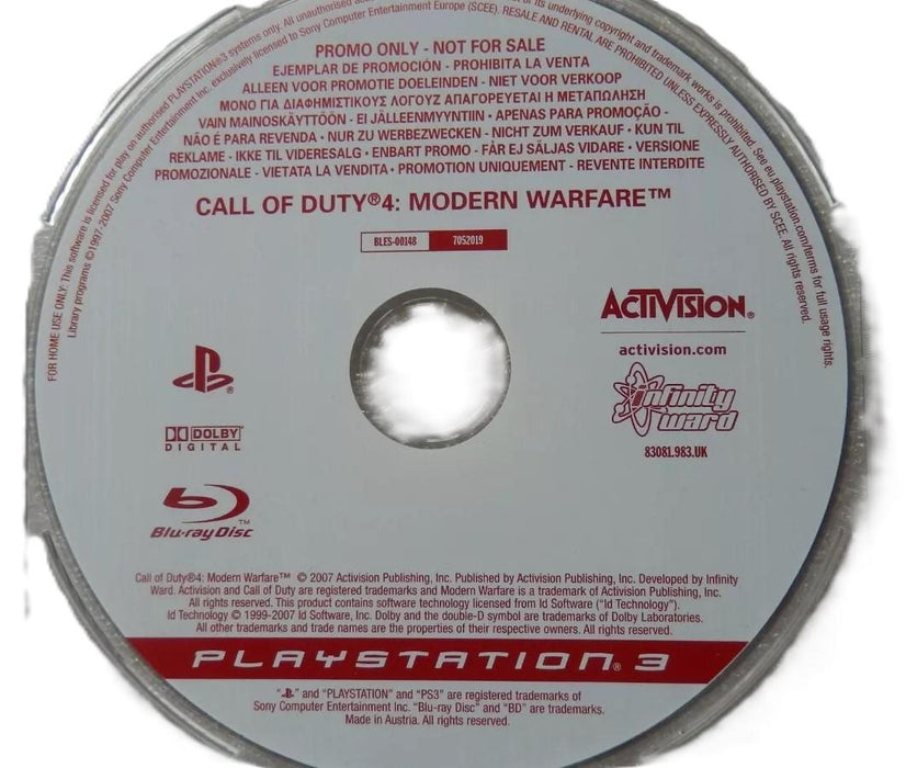 Call Of Duty 4: Modern Warfare [Nor For Resale]