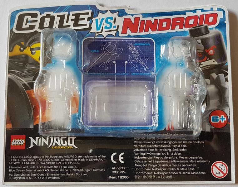Cole vs. Nindroid [Blister Pack] #112005