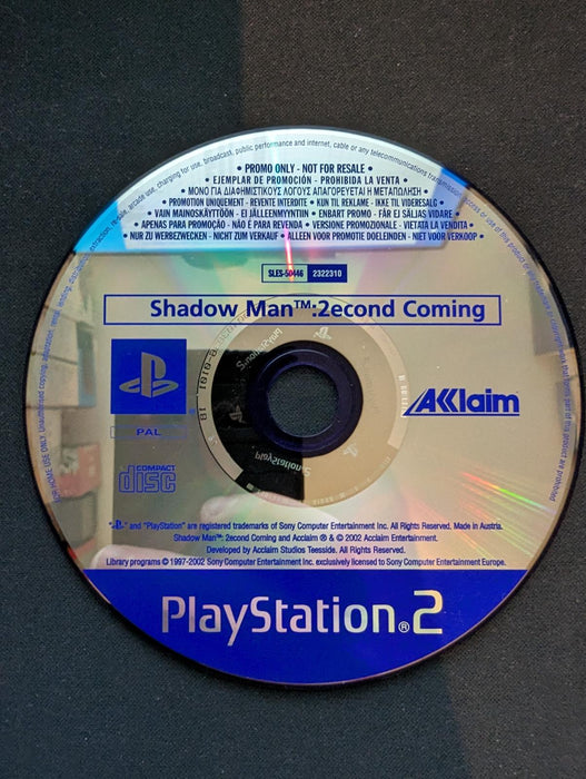 Shadow Man: 2econd Coming [Promo Not For Resale]