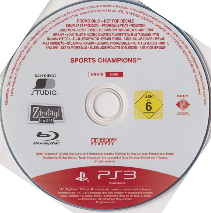 Sports Champions [Not For Resale]