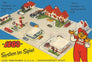 Town Plan Wooden Board #200A