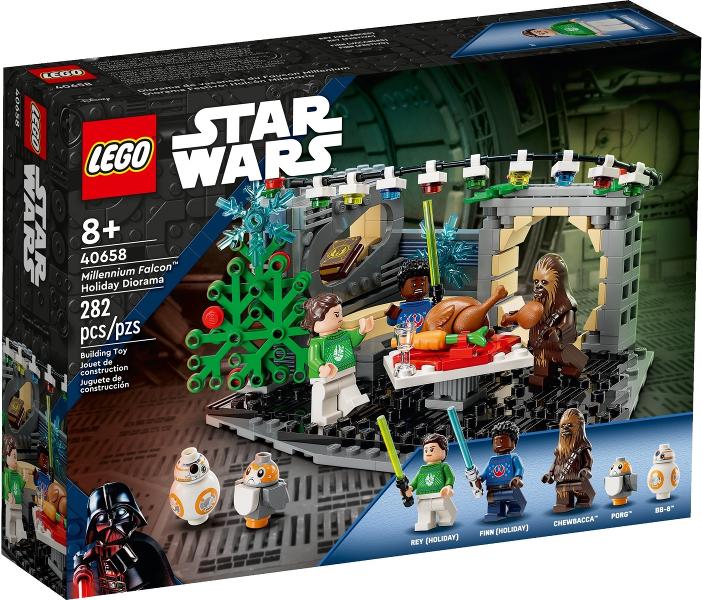 Millennium Falcon Holiday Diorama #40658