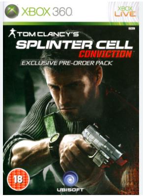 Splinter Cell Conviction [Pre- Order Pack]