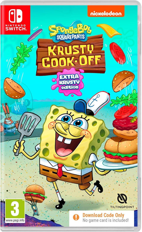 SpongeBob SquarePants: Krusty Cook-Off [Extra Krusty Edition] [Code In Box]
