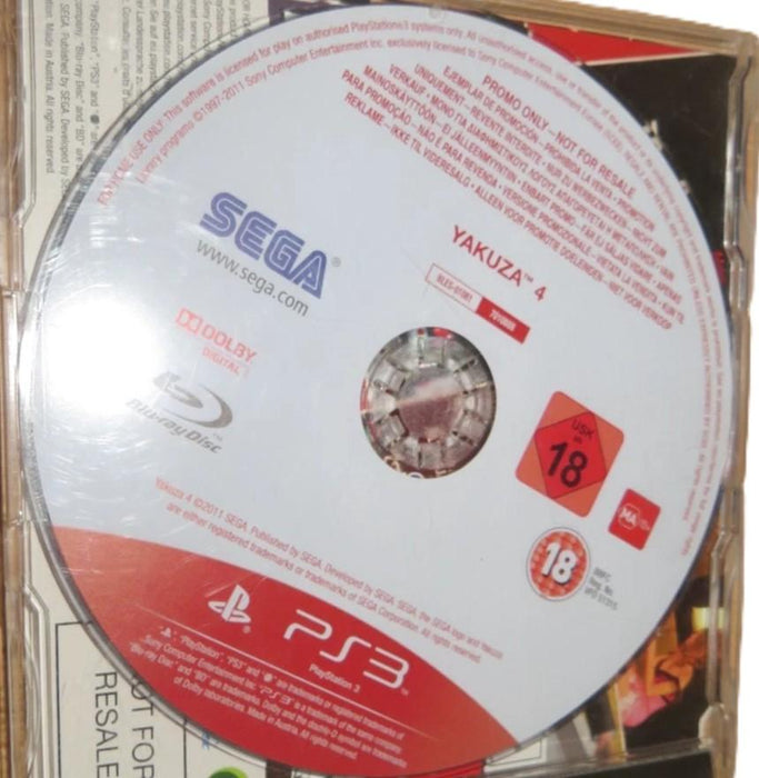 Yakuza 4 [Not For Resale]