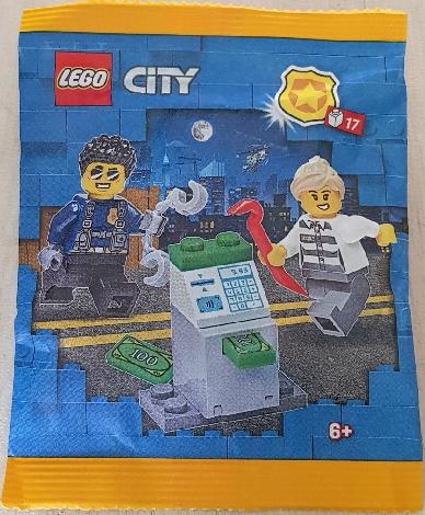 Policeman and Crook with ATM #952304