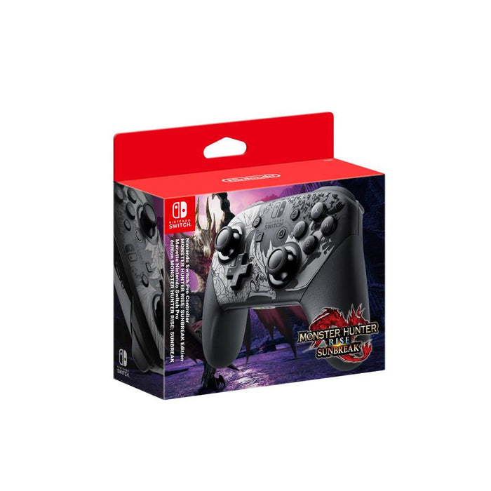 Nintendo Switch Pro Controller [Monster Hunter Rise Sunbreak Edition]