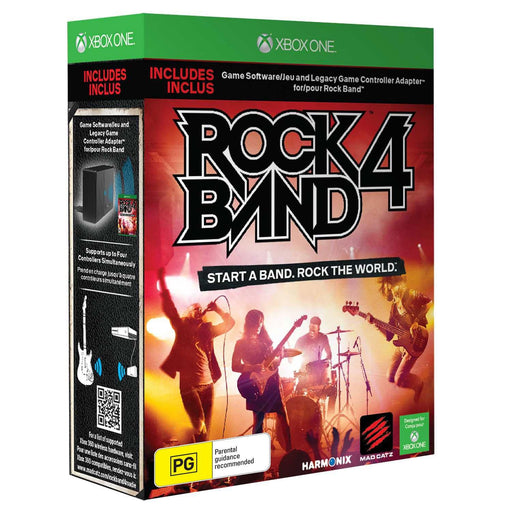 Rock Band 4 [Legacy Game Controller Adapter Bundle]