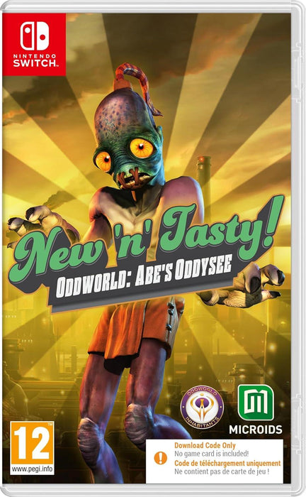 Oddworld New 'N Tasty [Code In Box]