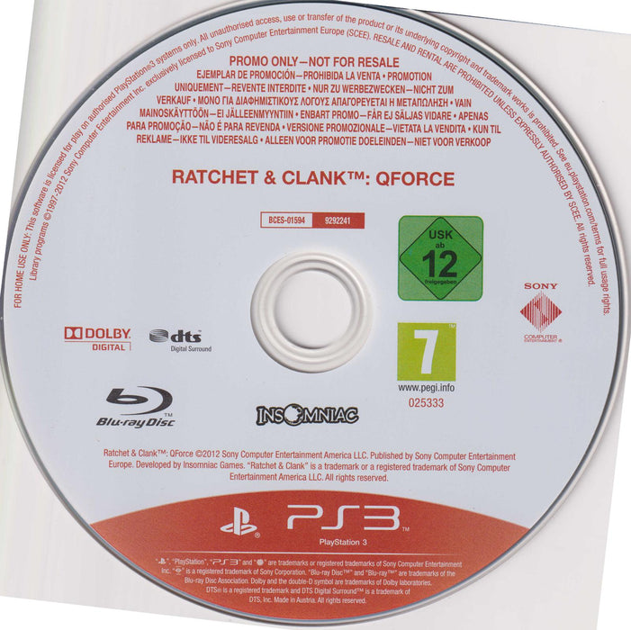 Ratchet & Clank: Q-Force [Not For Resale]