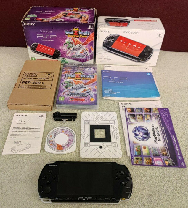 PSP 3004 Slim & Lite Limited Edition Invizimals Shadow Zone Version [Black]