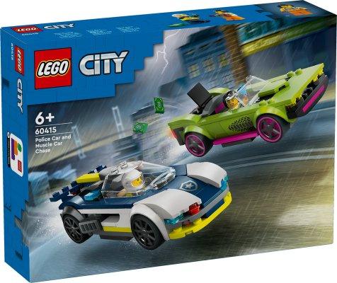 Police Car and Muscle Car Chase #60415
