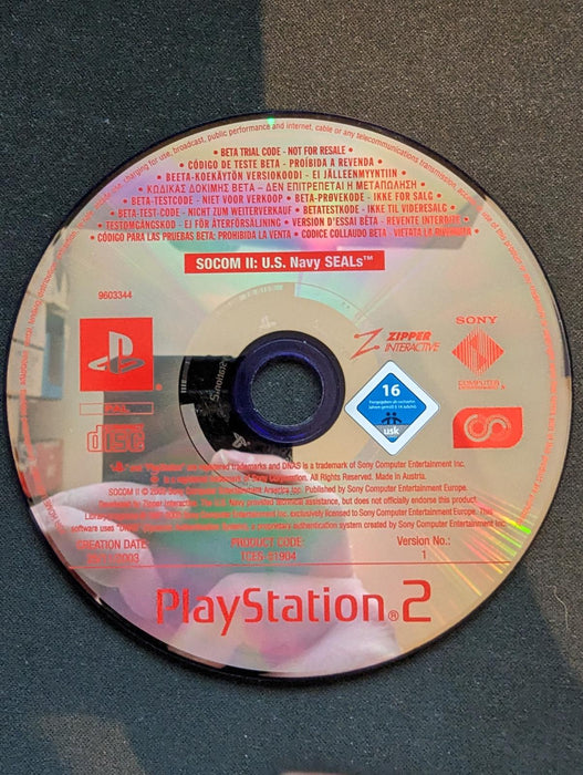 SOCOM II: U.S. Navy SEALs [Promo Not For Resale]