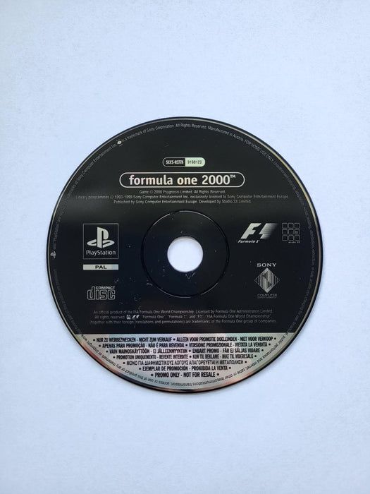 Formula One 2000 [Not For Resale]