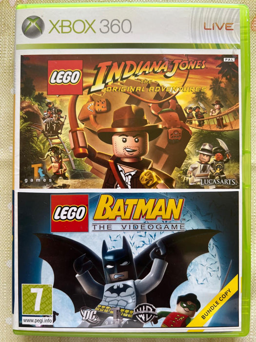 LEGO Indiana Jones: The Original Adventures & LEGO Batman: The Videogame Bundle
