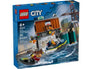 Police Speedboat and Crooks' Hideout #60417