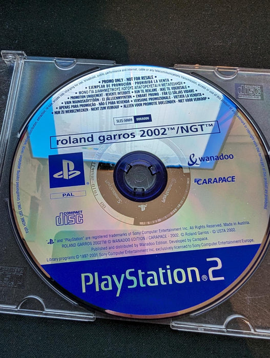 Roland Garros 2002 [Promo Not For Resale]