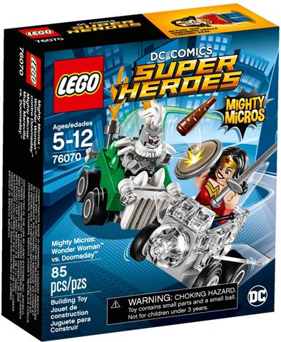 Mighty Micros: Wonder Woman vs. Doomsday #76070