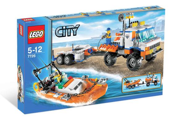 Coast Guard Truck with Speed Boat #7726