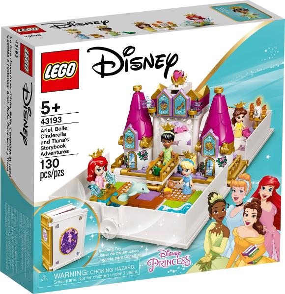 Ariel, Belle, Cinderella and Tiana's Storybook Adventures #43193