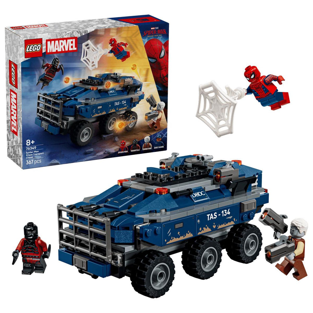 Spider-Man Prison Transport Chase #76349