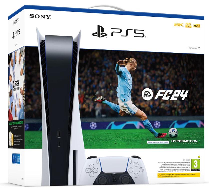 Playstation 5 Disc Edition [EA Sports FC 24 Bundle]