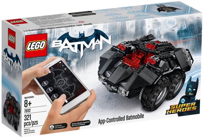 App-Controlled Batmobile #76112