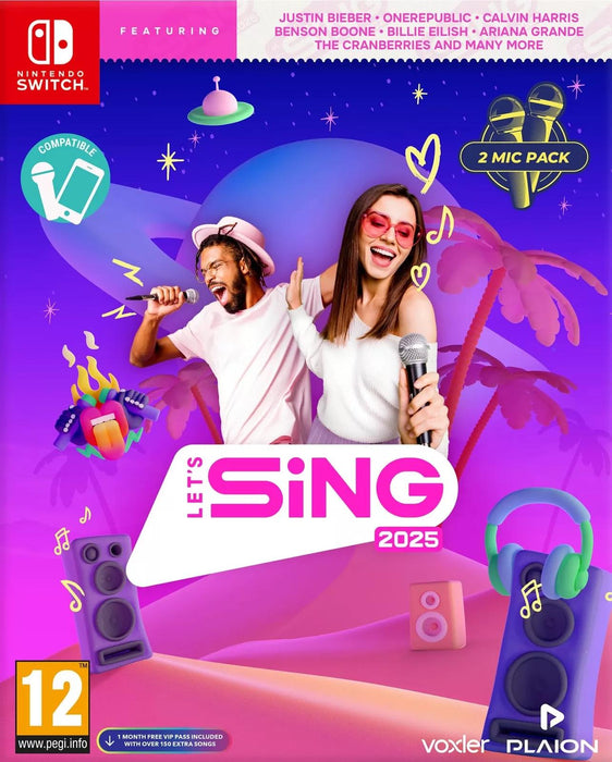 Let's Sing 2025 [2 Mic Pack]