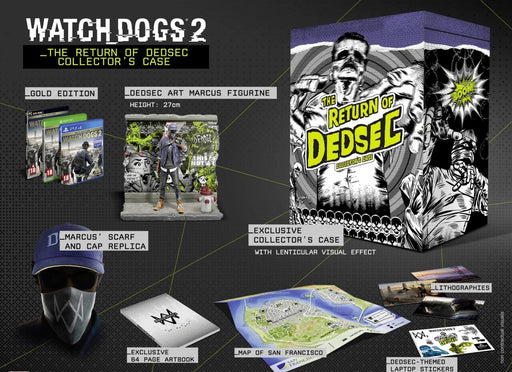 Watchdogs 2: The Return Of Dedsec [Collectors Case]