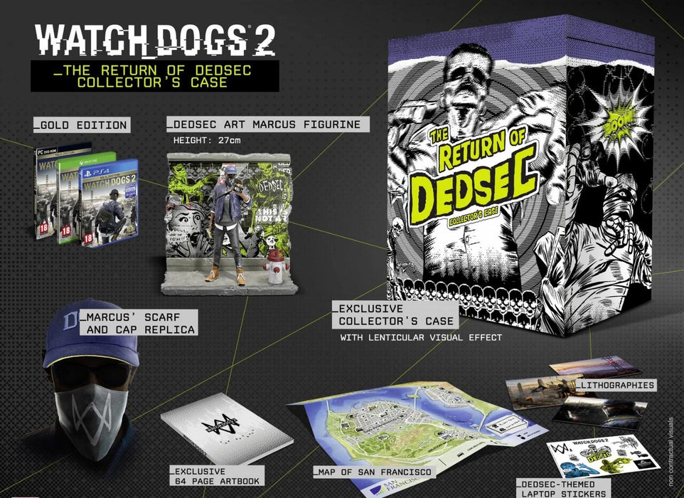 Watchdogs 2: The Return Of Dedsec [Collectors Case]