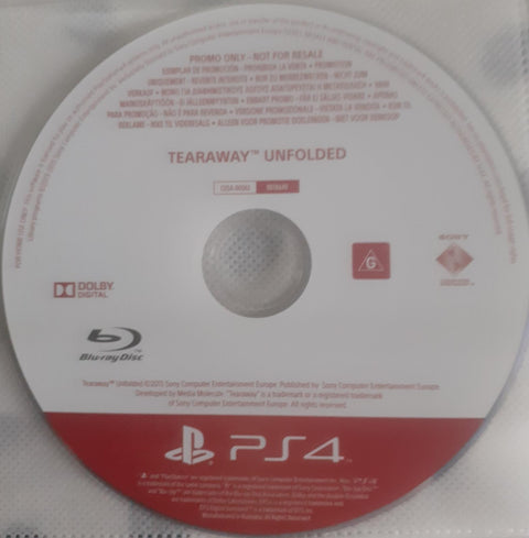 Tearaway Unfolded [Promo]
