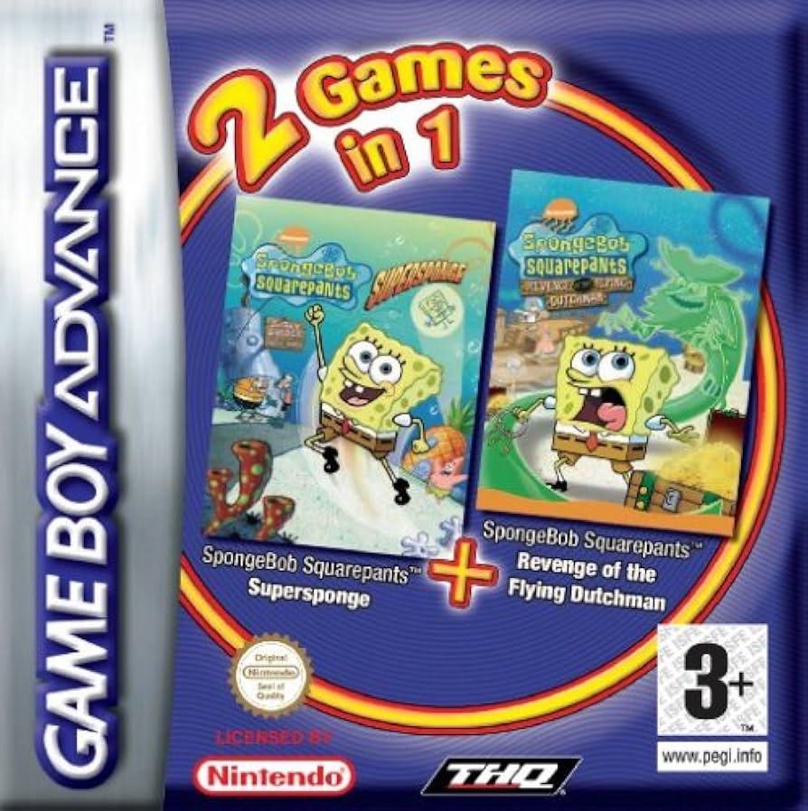 2 Games In 1: SpongeBob SquarePants + The Flying Dutchman