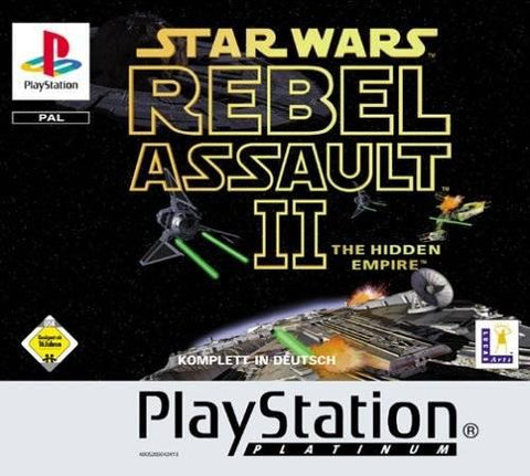 Star Wars Rebel Assault II The Hidden Empire [Platinum]