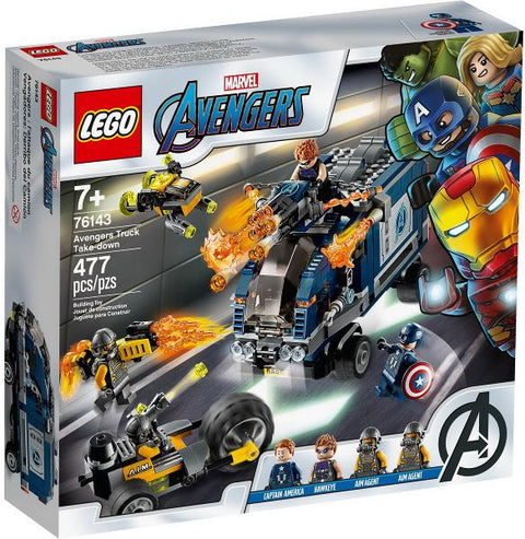 Avengers Truck Take-down #76143