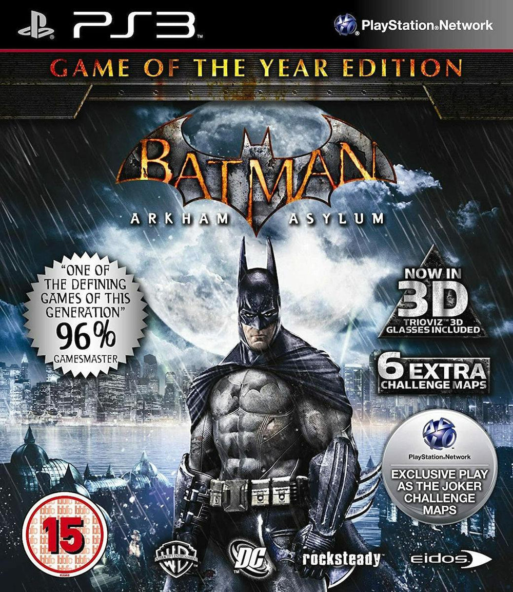 Batman: Arkham Asylum [Game Of The Year]