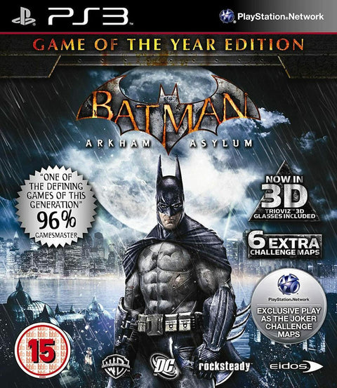 Batman: Arkham Asylum [Game Of The Year]