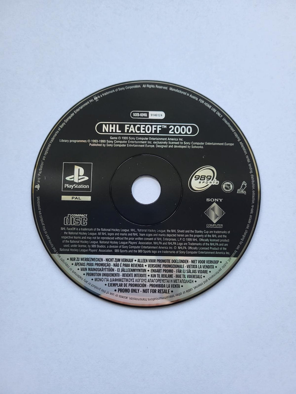 NHL Faceoff 2000 [Not For Resale]