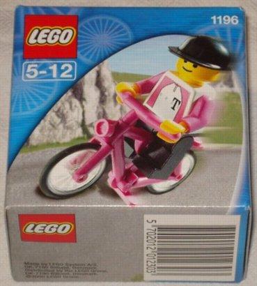 Biker with Bicycle #1196