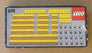 Yellow Beams with Connector Pegs #874