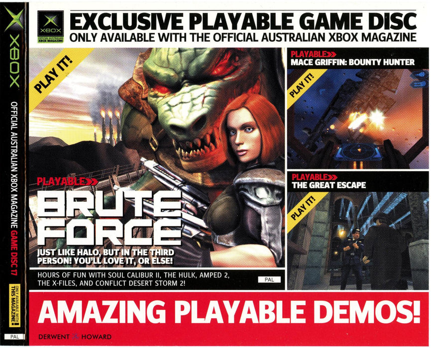 Official Australian Xbox Magazine Game Disc #17