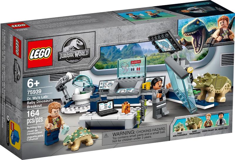 Dr. Wu's Lab: Baby Dinosaurs Breakout #75939