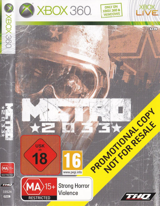 Metro 2033 [Not for Resale]