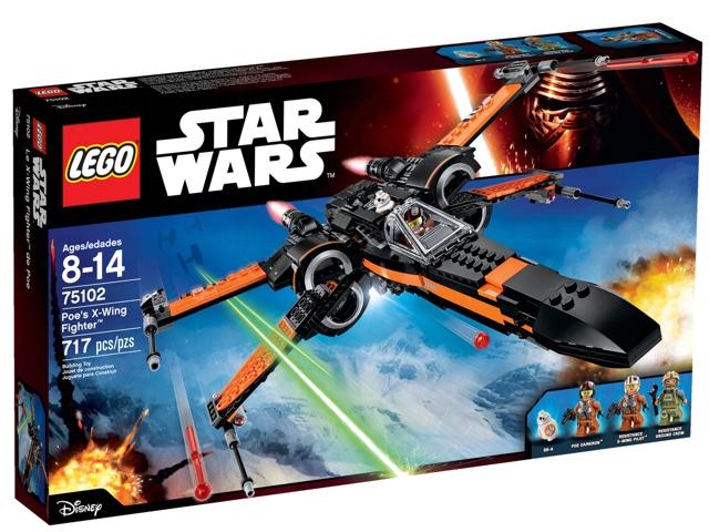 Poe's X-Wing Fighter #75102
