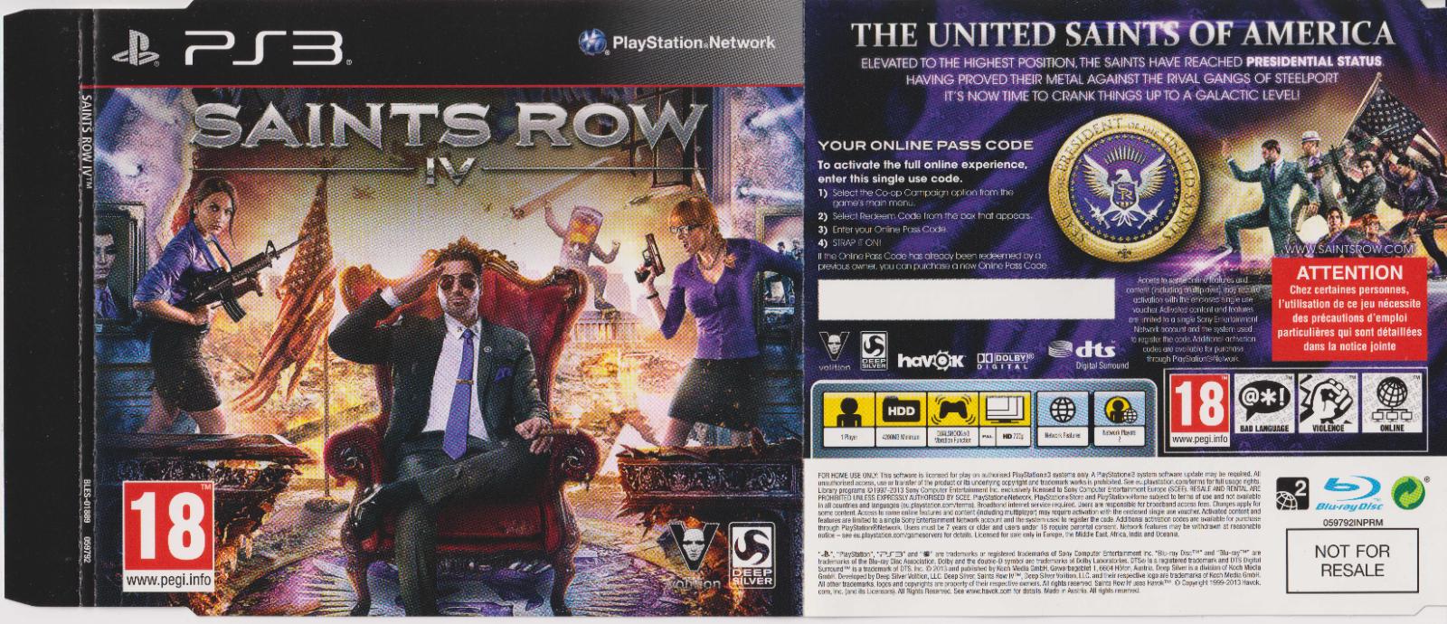 Saints Row IV [Not For Resale]