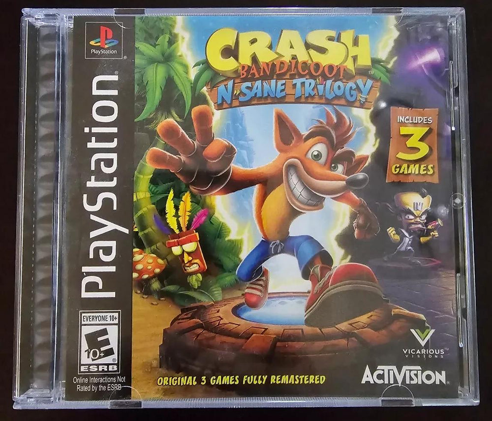 Crash Bandicoot N. Sane Trilogy [Employee Jewel Case]