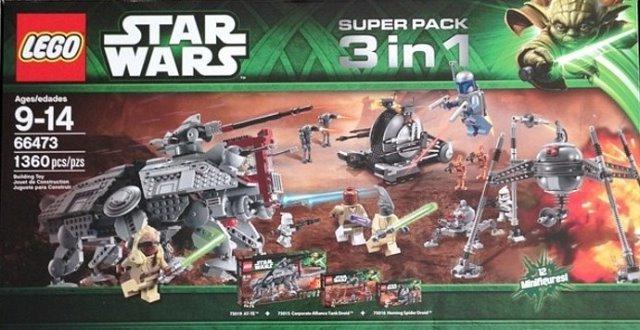 Star Wars Bundle Pack, Super Pack 3 in 1 #66473