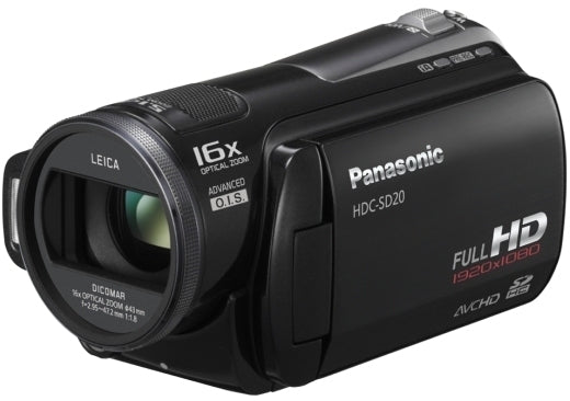Panasonic HDC-SD20 Videocamera